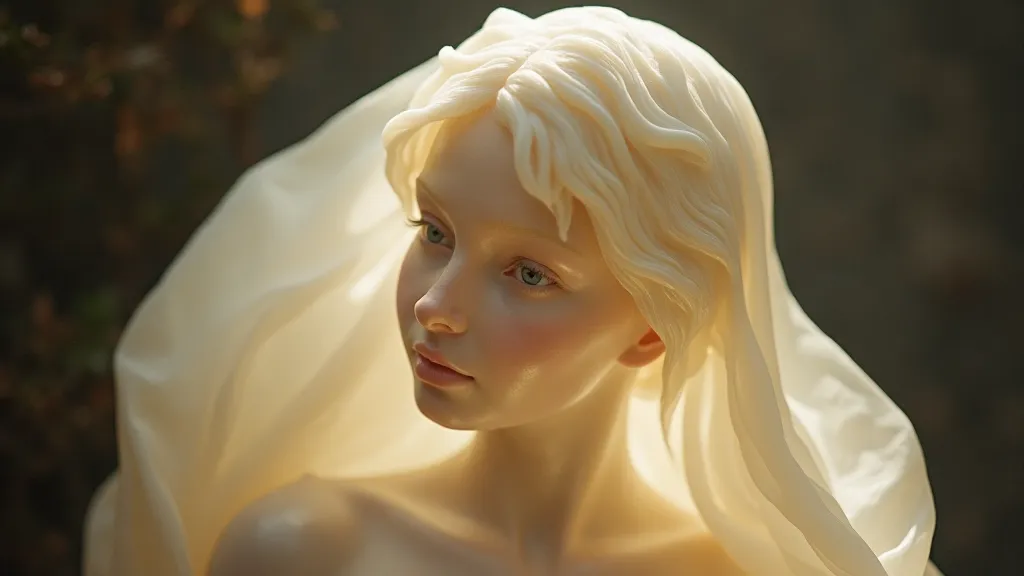 Finished alabaster carving