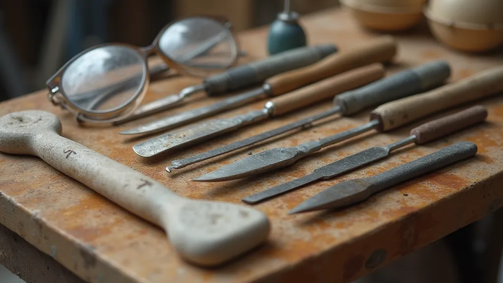 Soapstone carving tools
